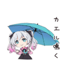 地雷ちゃんの梅雨days（個別スタンプ：21）