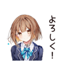 新卒社会人女子の奮闘（個別スタンプ：3）
