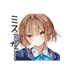 新卒社会人女子の奮闘（個別スタンプ：6）