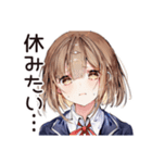 新卒社会人女子の奮闘（個別スタンプ：20）