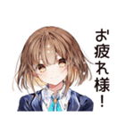新卒社会人女子の奮闘（個別スタンプ：22）