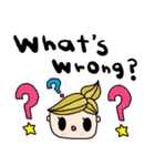 nenerin日常会話スタンプ318英語気遣い（個別スタンプ：29）