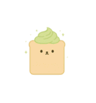 抹茶かわいいステッカー（個別スタンプ：3）