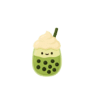 抹茶かわいいステッカー（個別スタンプ：5）