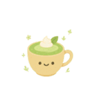 抹茶かわいいステッカー（個別スタンプ：9）