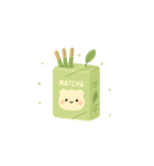 抹茶かわいいステッカー（個別スタンプ：40）