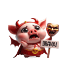 ムカつく悪魔ピンクブタ（個別スタンプ：20）