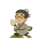 三国志キャラのかわいいアニメ風バージョン（個別スタンプ：1）
