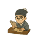 三国志キャラのかわいいアニメ風バージョン（個別スタンプ：4）