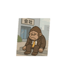 働け！ゴリーマン！（個別スタンプ：8）