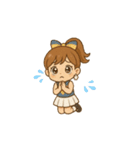 ‪✿ちゃんはな‪✿動く！使える！可愛い女の子（個別スタンプ：9）