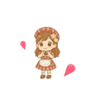 ‪✿ちゃんはな‪✿動く！使える！可愛い女の子（個別スタンプ：15）
