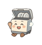 家電のファンタジーワールド（個別スタンプ：4）