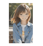 Denim and Smile,A Moment in the Parkzero（個別スタンプ：29）