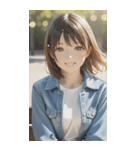 Denim and Smile,A Moment in the Parkzero（個別スタンプ：39）