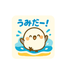 海とシマエナガの夏旅スタンプ（個別スタンプ：9）