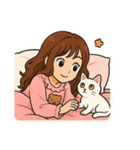 おうちでぐだぐだ週末（個別スタンプ：3）