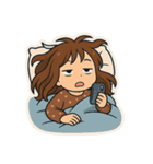 おうちでぐだぐだ週末（個別スタンプ：11）