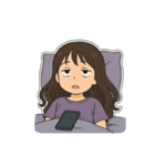 おうちでぐだぐだ週末（個別スタンプ：14）
