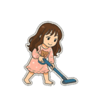 おうちでぐだぐだ週末（個別スタンプ：16）