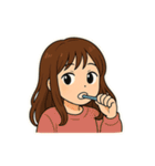 おうちでぐだぐだ週末（個別スタンプ：18）