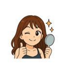 おうちでぐだぐだ週末（個別スタンプ：23）