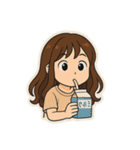 おうちでぐだぐだ週末（個別スタンプ：35）