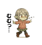 ゴブリン女子（個別スタンプ：7）