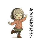 ゴブリン女子（個別スタンプ：9）