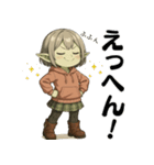 ゴブリン女子（個別スタンプ：10）
