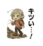 ゴブリン女子（個別スタンプ：14）