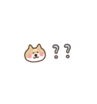 柴犬の気持ちを伝える省スペース2（個別スタンプ：21）