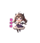 キュートな小悪魔さん（個別スタンプ：5）