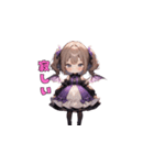 キュートな小悪魔さん（個別スタンプ：21）