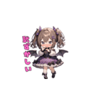 キュートな小悪魔さん（個別スタンプ：22）