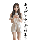 BIGスタンプ！敬語美女。(よく使うセリフ)（個別スタンプ：5）