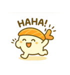 お寿司フレンズと猫のEnglishスタンプ（個別スタンプ：12）