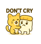 お寿司フレンズと猫のEnglishスタンプ（個別スタンプ：36）