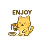 お寿司フレンズと猫のEnglishスタンプ（個別スタンプ：40）