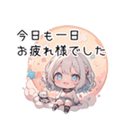 ガーリーな♡白髪娘スタンプ♡（個別スタンプ：10）