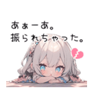 ガーリーな♡白髪娘スタンプ♡（個別スタンプ：36）