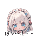 ガーリーな♡白髪娘スタンプ♡（個別スタンプ：39）