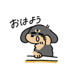 ブラタン＆チョコタンのあしのみじかいいぬ（個別スタンプ：1）