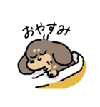ブラタン＆チョコタンのあしのみじかいいぬ（個別スタンプ：3）