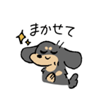ブラタン＆チョコタンのあしのみじかいいぬ（個別スタンプ：10）