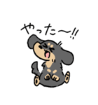 ブラタン＆チョコタンのあしのみじかいいぬ（個別スタンプ：22）