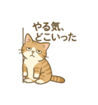 なまけ猫のゆるい日々2（個別スタンプ：12）