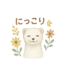 ほんわかオコジョ*北欧気分【日常会話】（個別スタンプ：16）