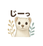 ほんわかオコジョ*北欧気分【日常会話】（個別スタンプ：25）