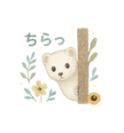 ほんわかオコジョ*北欧気分【日常会話】（個別スタンプ：27）